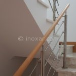 Imagem n.º 1710 | Corrimão inox e faia