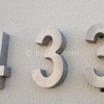 Imagem n.º 2560 | Números e letras em INOX
